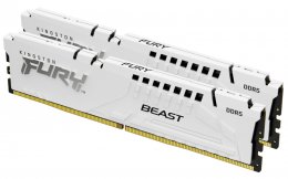 Kingston FURY Beast White/ DDR5/ 32GB/ 6000MHz/ CL30/ 2x16GB/ White  (KF560C30BWK2-32)