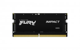 Kingston FURY Impact/ SO-DIMM DDR5/ 8GB/ 4800MHz/ CL38/ 1x8GB/ Black  (KF548S38IB-8)