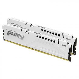 Kingston FURY Beast White/ DDR5/ 32GB/ 5200MHz/ CL40/ 2x16GB/ White  (KF552C40BWK2-32)