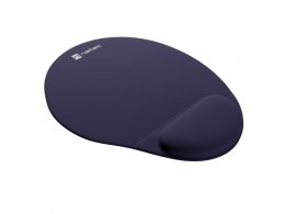 Podložka pod myš ergonomická gelová Natec MARMOT, tmavě modrá, 245x225 mm  (NPF-2182)