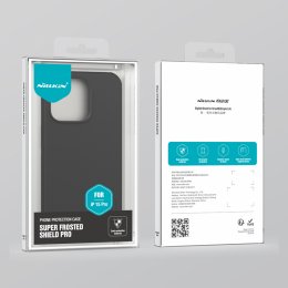 Nillkin Super Frosted PRO Zadní Kryt pro Apple iPhone 15 Pro Black (Without Logo Cutout)  (6902048265578)