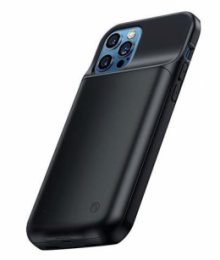 USAMS CD158 Kryt s Baterií pro iPhone 12 Pro Max 4500mAh Black  (6958444940564)