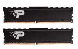 Patriot/ DDR4/ 16GB/ 3200MHz/ CL22/ 2x8GB/ Black  (PSP416G3200KH1)