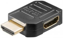 PremiumCord HDMI adapter19pin, F/ M, 90° pravá  (kphdma-13)
