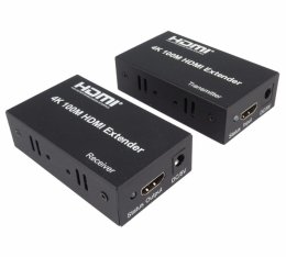 PremiumCord 4K HDMI extender na 100m přes jeden kabel Cat5e/ Cat6  (khext100-2)