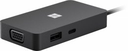 Microsoft Surface USB-C Travel Hub, Black  (161-00008)