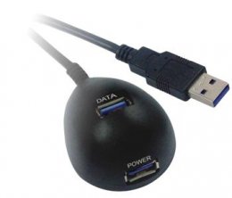 PremiumCord USB 3.0 stolní držák USB zařízení 1.8m.MF  (ku3dock01)