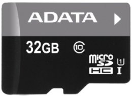Adata/ micro SDHC/ 32GB/ UHS-I U1 /  Class 10/ + Adaptér  (AUSDH32GUICL10-RA1)