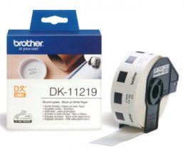 DK-11219 (papírové /  kulaté, průměr 12 mm -1200ks)  (DK11219)