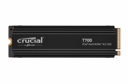 Crucial T700/ heatsink/ 2TB/ SSD/ M.2 NVMe/ Černá/ 5R  (CT2000T700SSD5)