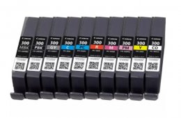 Canon PFI-300 10 ink Multi Pack  (4192C008)