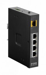 D-Link DIS-100G-5PSW Industrial Gigabit Unmanaged PoE Switch with SFP slot  (DIS-100G-5PSW)
