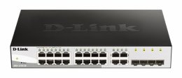 D-Link DGS-1210-20 L2/ L3 Smart+ switch, 16x GbE, 4x RJ45/ SFP, fanless  (DGS-1210-20/E)