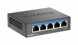 D-Link DMS-105/ E 5-port 2.5G Multi-Gigabit QoS IGMP Snooping Switch  (DMS-105/E)