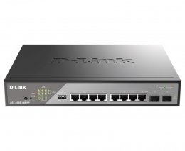 D-Link DSS-200G-10MPP/ E 10-Port Gigabit Ethernet PoE++ Surveillance Switch  (DSS-200G-10MPP/E)
