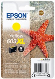 Epson singlepack, Yellow 603XL  (C13T03A44010)