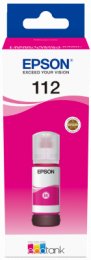 Epson 112 EcoTank Pigment Magenta ink bottle  (C13T06C34A)