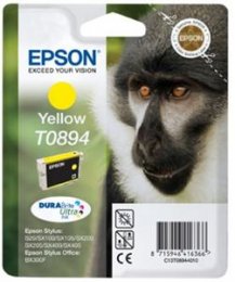 EPSON Yellow Ink Cartridge SX10x 20x 40x  (T0894)  (C13T08944011)