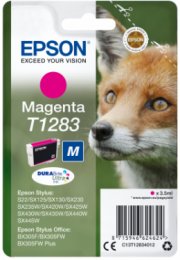 Epson Singlepack Magenta T1283 DURABrite Ultra Ink  (C13T12834012)