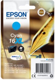 Epson Singlepack Cyan 16XL DURABrite Ultra Ink  (C13T16324012)