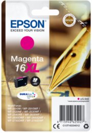 Epson Singlepack Magenta 16XL DURABrite Ultra Ink  (C13T16334012)