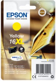 Epson Singlepack Yellow 16XL DURABrite Ultra Ink  (C13T16344012)