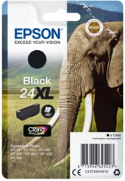 Epson Singlepack Black 24XL Claria Photo HD Ink  (C13T24314012)