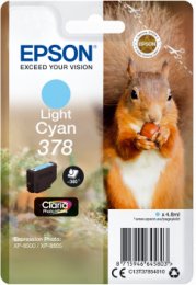 Epson Singlepack LightCyan 378 Claria Photo HD Ink  (C13T37854010)
