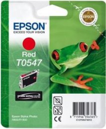 EPSON SP R800 Red Ink Cartridge T0547  (C13T05474010)
