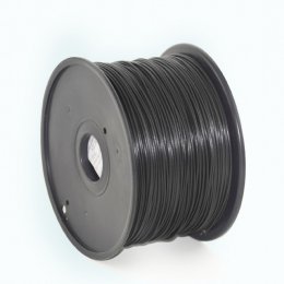 GEMBIRD Struna pro 3D tisk, PLA, 1,75mm, 1kg, 330m, černá  (3DP-PLA1.75-01-BK)