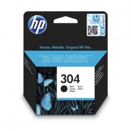 HP 304 Black Original Ink Cartridge, N9K06AE  (N9K06AE)