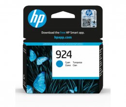 HP 924 ink. náplň azurová, 4K0U3NE  (4K0U3NE)