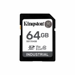 Kingston Industrial/ SDXC/ 64GB/ 100MBps/ UHS-I U3 /  Class 10  (SDIT/64GB)