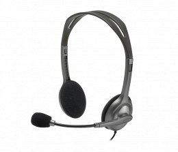 náhlavní sada Logitech Stereo Headset H111  (981-000593)