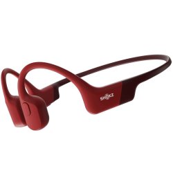 Shokz OpenRun Bluetooth sluchátka před uši, červená  (S803RD)