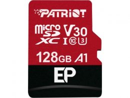 Patriot V30 A1/ micro SDXC/ 128GB/ 100MBps/ UHS-I U3 /  Class 10/ + Adaptér  (PEF128GEP31MCX)