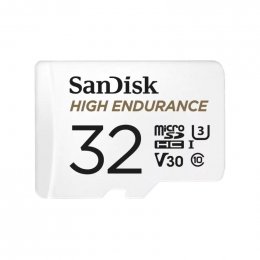 SanDisk High Endurance/ micro SDHC/ 32GB/ 100MBps/ UHS-I U3 /  Class 10/ + Adaptér  (SDSQQNR-032G-GN6IA)