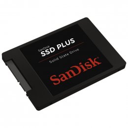 Sandisk Plus/ 240GB/ SSD/ 2.5"/ SATA/ Černá/ 3R  (SDSSDA-240G-G26)