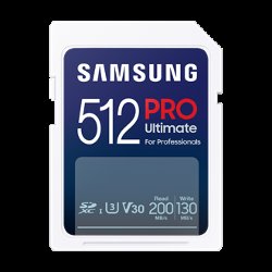 Samsung SDXC 512GB PRO ULTIMATE  (MB-SY512S/WW)