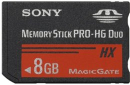 SONY MS Pro-HG Duo HX 8GB  (MSHX8B2)