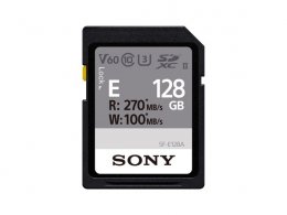 Sony SFE128A/ SD /  SDXC /  SDHC/ 128GB/ 270MBps/ UHS-II U3 /  Class 10/ Černá  (SFE128A.AE)