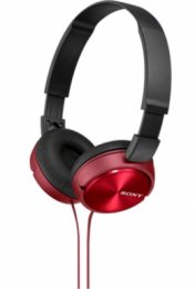 SONY sluchátka MDR-ZX310 červené  (MDRZX310R.AE)