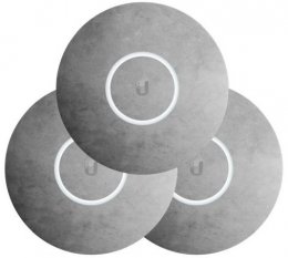Ubiquiti kryt pro UAP-nanoHD, U6 Lite a U6+, betonový motiv, 3 kusy  (nHD-cover-Concrete-3)