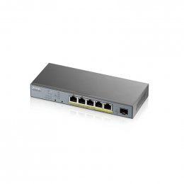 ZYXEL GS1350-6HP 6 Port manged CCTV PoE witch, 60W, 802.3BT  (GS1350-6HP-EU0101F)