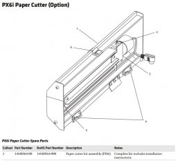 Honeywell Cutter Assy for EasyCoder PX6i ((Expect Longer Lea  (1-040564-900)