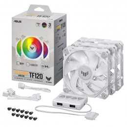 Asus TUF Gaming TF120 3in1 -vent. 120mm ARGB white  (90DA0033-B09030)