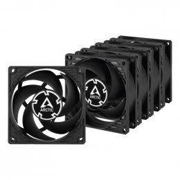ARCTIC P8 Case Fan - 80mm case fan low noise - Value Pack of 5pcs  (ACFAN00153A)