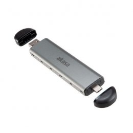 AKASA M.2 SATA /  NVMe SSD na USB 3.1 Gen 2  (AK-ENU3M2-04)