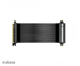 AKASA Riser black X2, 20 cm  (AK-CBPE01-20B)