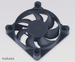 ventilátor Akasa - 50x10 mm  - černý  (AK-5010MS)